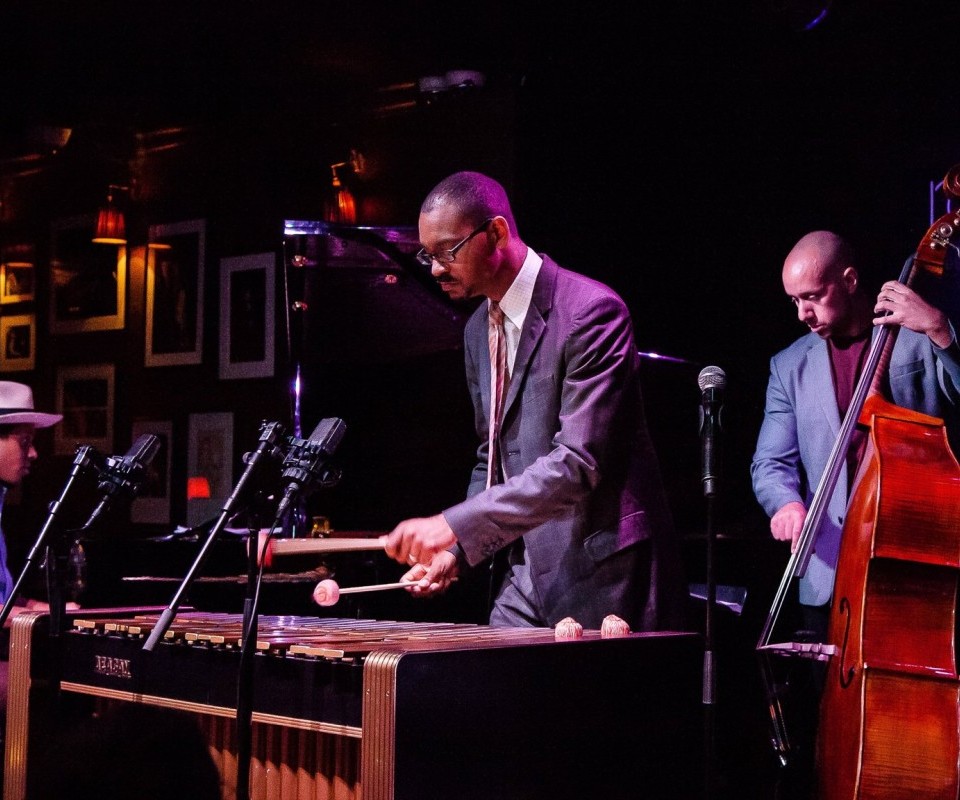Jason Marsalis on vibes Jason Marsalis on vibes